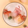 4pcs Set Ice Cream Maker; Reusable Ice Cube Trays; Easy Release Ice Sphere Tray; Household Ice Lolly Molds