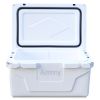 White outdoor Camping Picnic Fishing portable cooler 65QT Portable Insulated Cooler Box